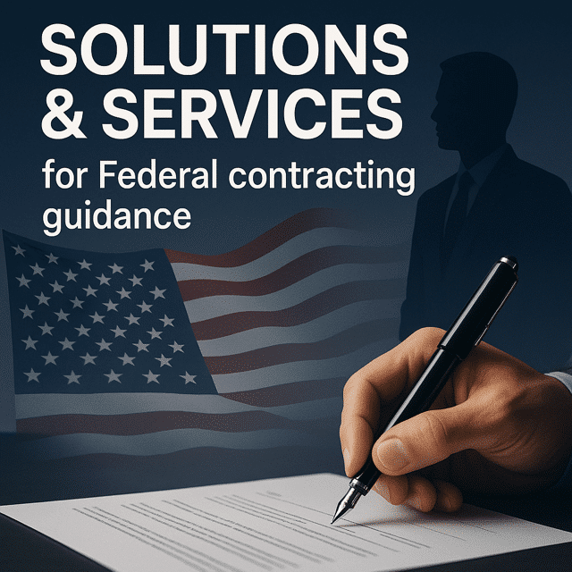 Federal Contracting Guidance and Support